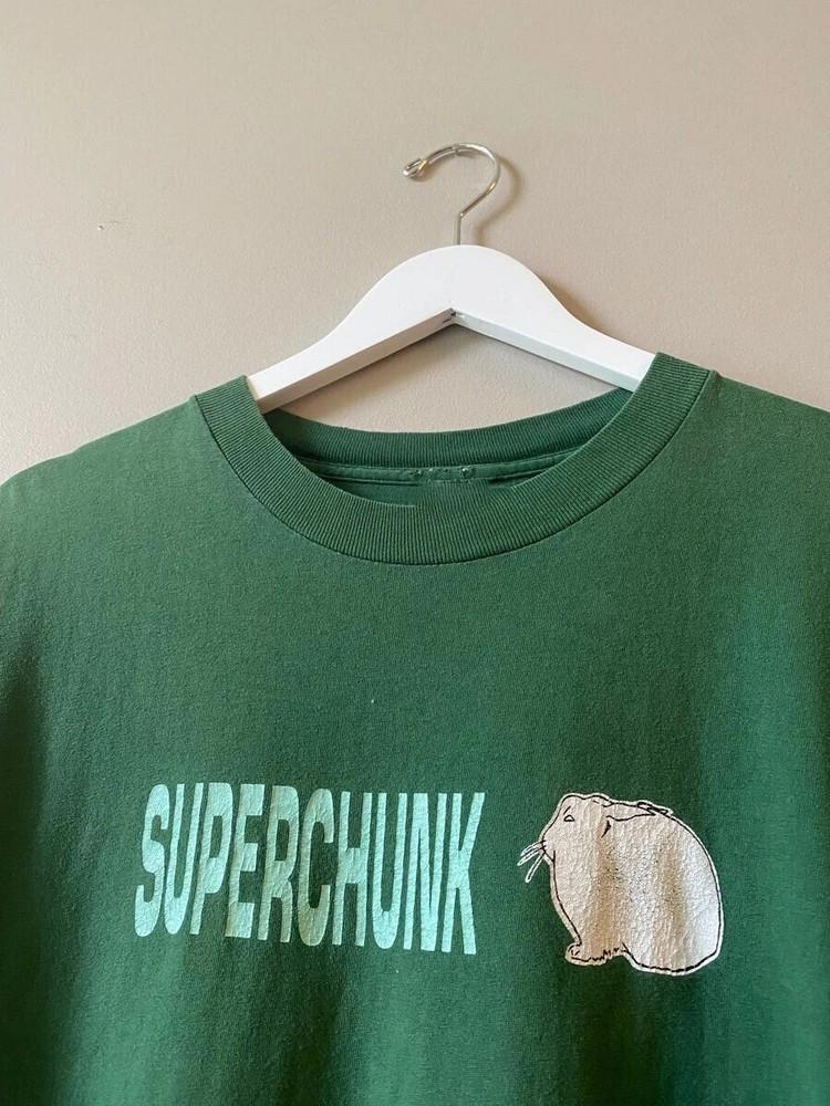 

1990s SUPERCHUNK T-Shirt Unisex Cotton Tee S-5XL Green Unisex T-Shirt XL