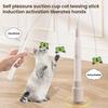Brinquedo Interativo Elétrico para Gatos Borboleta Voadora Brinquedo Automático para Gatos com Base Giratória de Ventosa para Gatos de Interior Diversão e Exercício