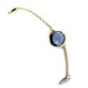 Altesse [L7946] - Bracelet Plaqué Or 'Angela' bleu doré