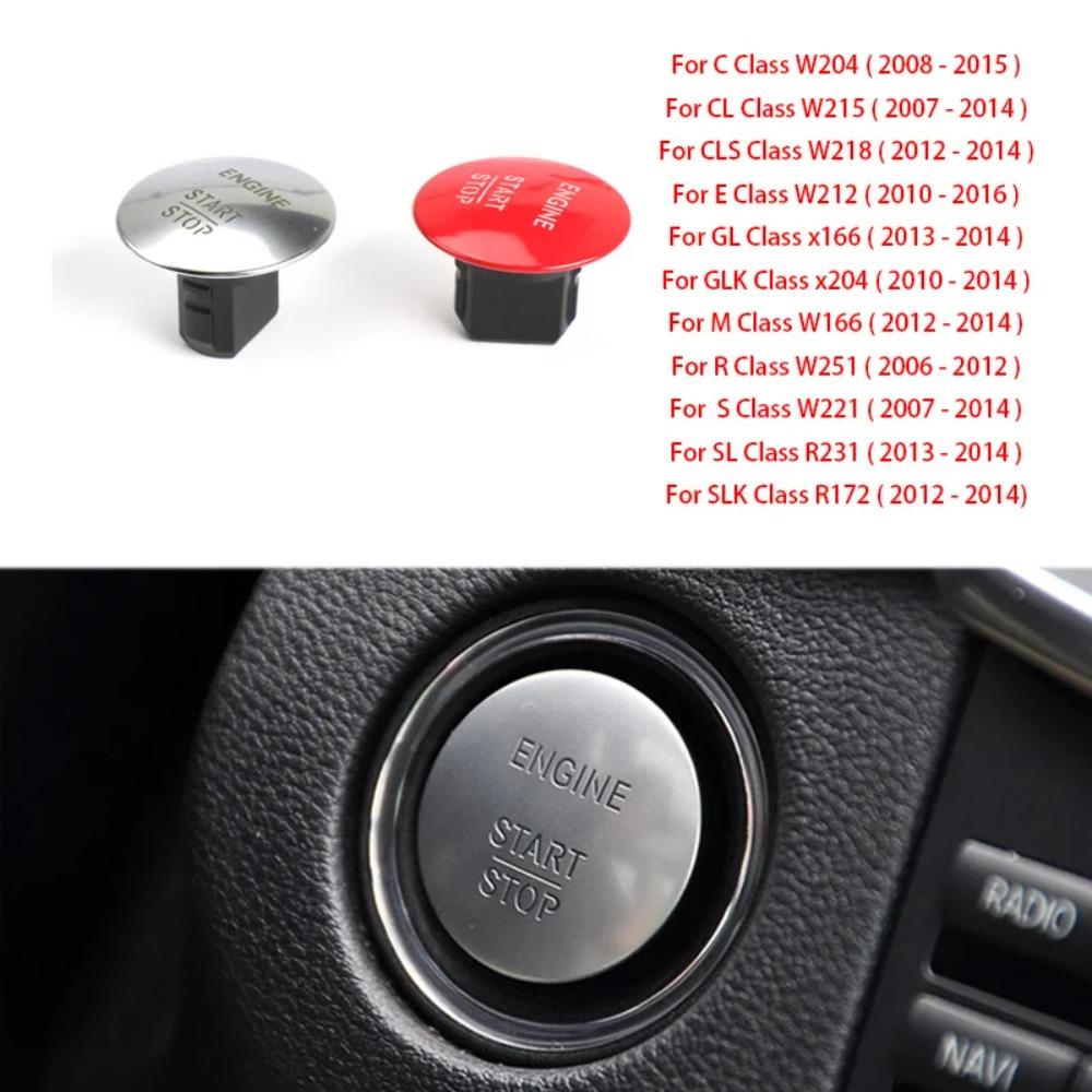 Für Mercedes-Benz W164 W205 W221 W176 W166 Keyless Go Start Stop Druckknopf Motorzündschalter Fahrzeugstartsystem-Taste