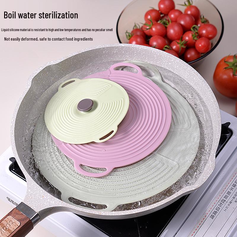 Silicone Fresh-Keeping Lid Set: Microwave-Safe, Spill-Proof, Glass Bowl Covers
