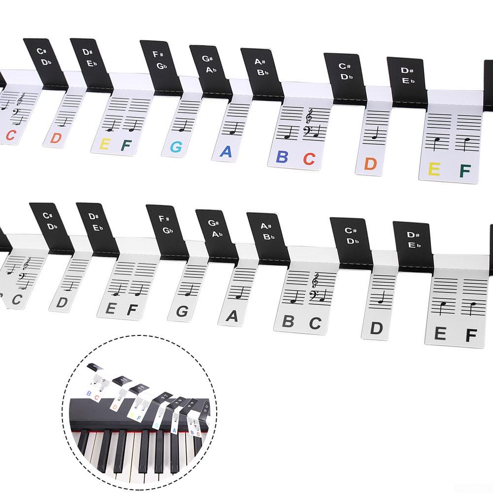 

Наклейки на клавиатуру, прочный маркер, чехол для граблей для фортепиано
