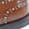Great CHURCH'S Leather shoes Burwood Met Studs Wingtip Brown leather Women 36.5 Used