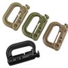 Outdoor Plastic D-Shaped Luggage Buckles