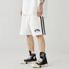 GOLFCROSS Unisex Side Stripe Letter Print Shorts