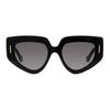Loewe Logo Plastic Irregular Shape Sunglasses Women sunglasses Black LW40155I01B