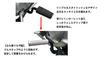 Set of 2 front aluminum steps for Honda Cub/Cross Cub CC110. Aluminum alloy footpegs, universal, aftermarket parts (silver).