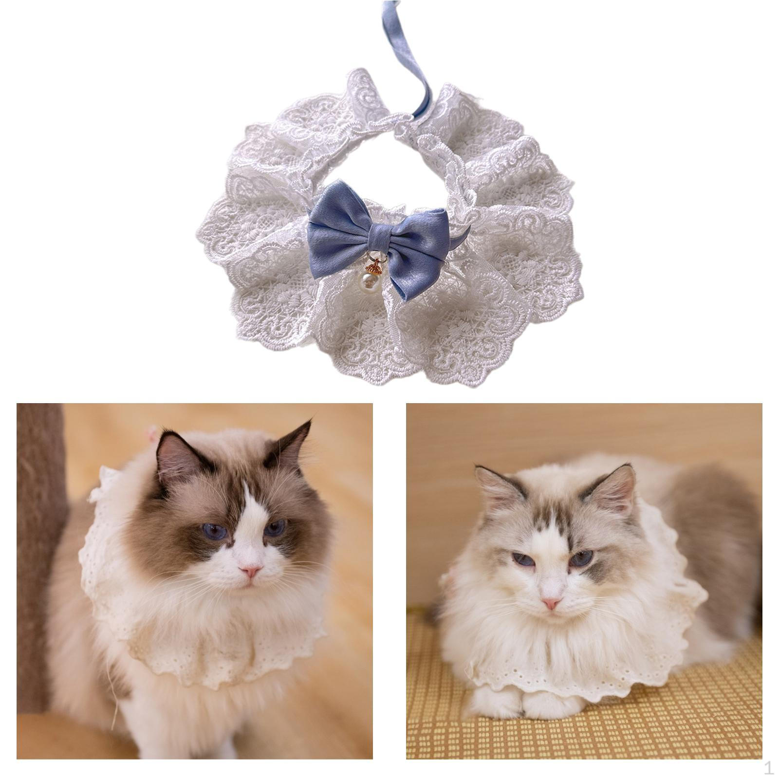 

Регулируемый ошейник для кошек, праздничный шейный платок, милый декоративный шарф, нагрудник для щенков для домашних животных S