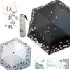 Santos Folding Sakura Sun and Open Umbrella, Cat-Covered Design, II, Rain, Diameter Approx. 95cm, JKO-552-01
