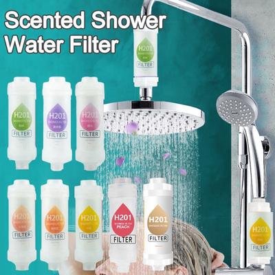 Neue Duschkopf Bade Duft Filter Einlass Wasser Rest Chlor Entfernung VC Haushalt Schönheit Wasser Filter Duschkopf