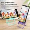 1PC mini portable phone holder, foldable chair shape, universal candy colored mobile multi angle holder