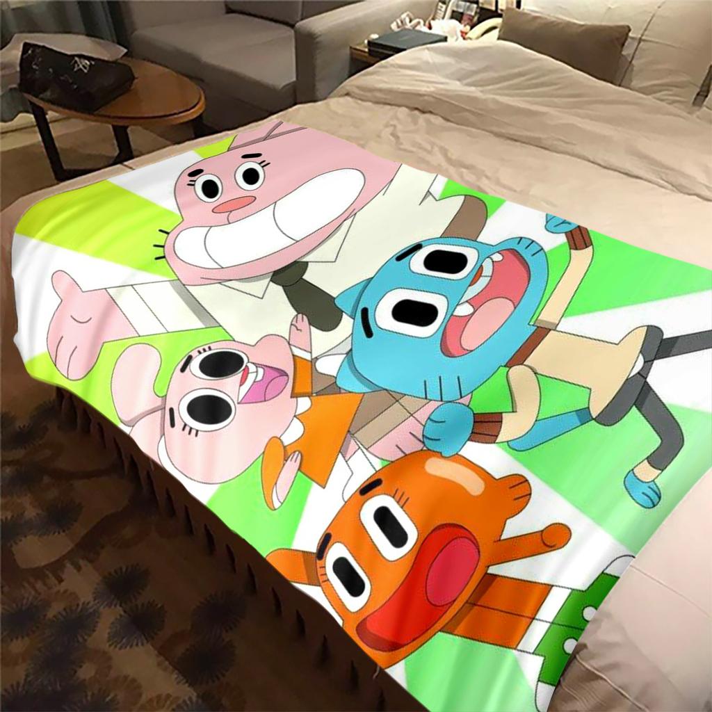 Friends Gumball Soft Comfortable All Seasons blanket Sofa Office Naps blanket Outdoor Travel throw Perfect Gift
