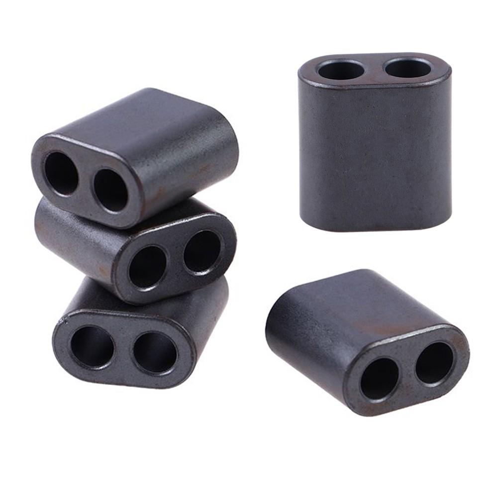 Ni Zn Ferrite Double Hole Magnetic Ring RID13.5X7.5X14-4 Filtering Magnetic Ring