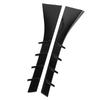 Pair of Rear Window Side Spoiler Decorative Tail Window Side Wing Cover Trim for 3 Series  1 Wagon 2019-2024