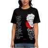 Jujutsu Kaisen Anime Women Men's T-shirts Anime Printed O-Neck Oversized Short Sleeves Fashion Mens Clothing Streetwear