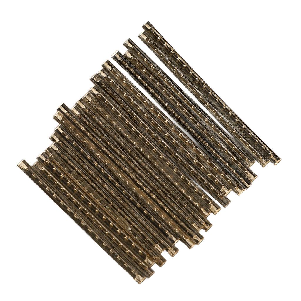 21Pcs Guitar Fret Wire Stainless Steel Guitar Frets Fretwire Replacement Sound Quality Improvement for Bass