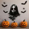 Self-Adhesive Halloween Wall Decals Thriller Hallween Window Sticker  Home Decoration