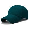 Solid Color Velvet Baseball Cap Velvet Cap Outdoor Warm and Cold Hat