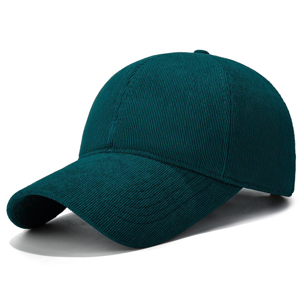 Solid Color Velvet Baseball Cap Velvet Cap Outdoor Warm and Cold Hat