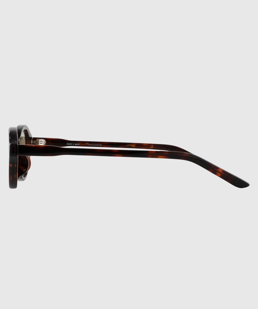 Tuditeo Sho Tinted Lightweight Horn-Rimmed Unique Sunglasses Nylon Tinted Lenses C2 Leopard
