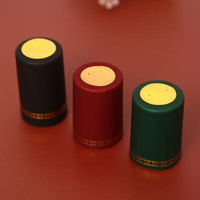 100Pcs Heat Shrink Capsules Wine Bottle Capsules Wine Heat Shrinkable Cap Wine Shrink Film Wrap For Straight Mouth Bottle