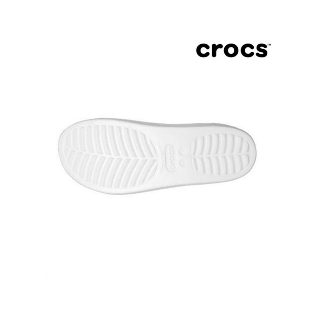 CrocS Women S claSSic Platform SlideS White 208180 100