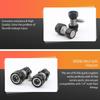 R134A NEW A/C AC Compressor R-134A Manual Quick Coupler Adapter Air Condition 1/4 SAE Connectors Accessories