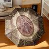 1pc Illuminati All-Seeing Eye Umbrella Portable Folding Umbrella Iron Frame Hole Bone Structure Outdoor Home Umbrella