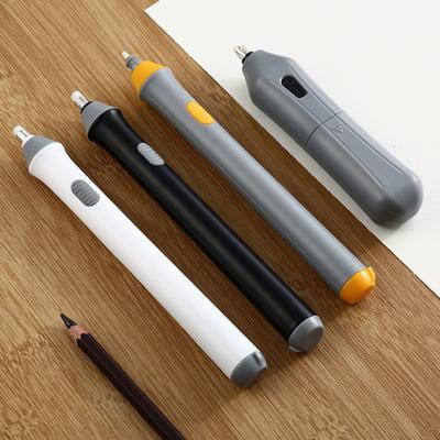 1 Set Battery Operated Electric Eraser Creative ABS Architectural Plans Electric Eraser Pen Set Stationery Supplies