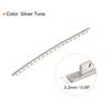 uxcell Acoustic Guitar Frets, Wire Guitar Fretboards, 20 Frets, 2.2mm, Silver Tone, Replacement Fretboards, 20 Pieces