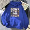 Funny Meme Cats Cartoons Print Women Hoody Hip Hop Crewneck