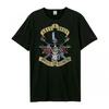 Amplified Guns N Roses Top Hat Skull Mens Black T Shirt Guns N Roses Classic Tee