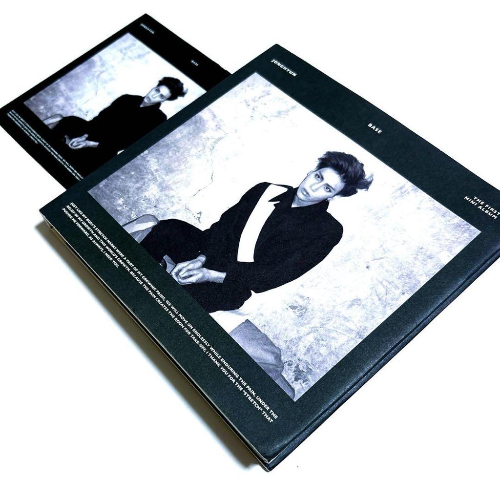 [USED] SHINee Jonghyun Vol. 1 BASE (Korean Edition) Album