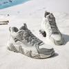 Anta Afterwave 1.0 Fleece Thick Warm Wear-Resistant Mid-Top Sneakers Men Sneakers White Gray 912448916-3