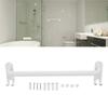 Wall Mounted Towel Holder Aluminum Towel Rack Elegant Towel Bar  Space Saving