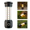Brass Camping Flashlight 2-in-1 Outdoor Tent Light Torch Camping Light Multifunctional Emergency Lamp for Fishing Hiking