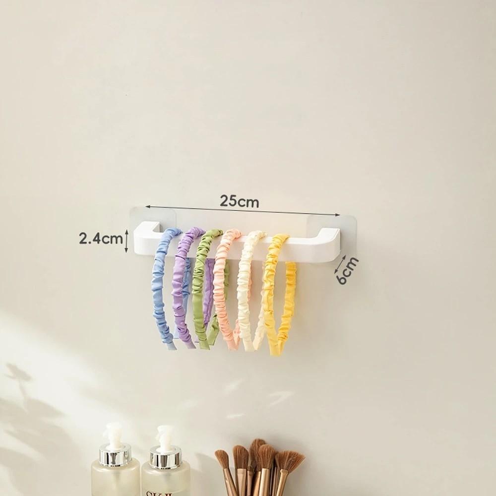 Non Punching Hair Loop Storage Rack Hair Clip Storage Headband Hanging Rack  Household