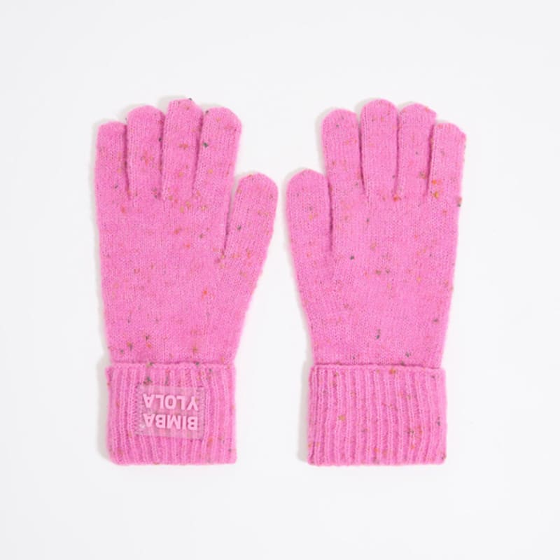 

BIMBA Y LOLA BIMBA Y LOLA Розовые перчатки с логотипом B246AIG005PKB Pink_M