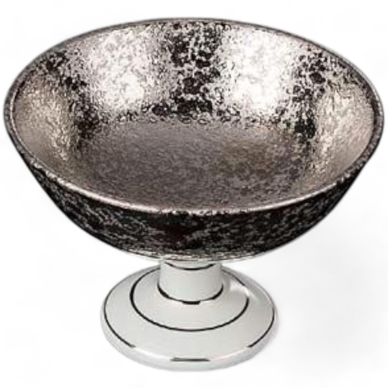 

Takumifu Arita Ware Small Bowl, Nishiki Platinum White Glaze, Horse-Mounted Cup, Made in Japan