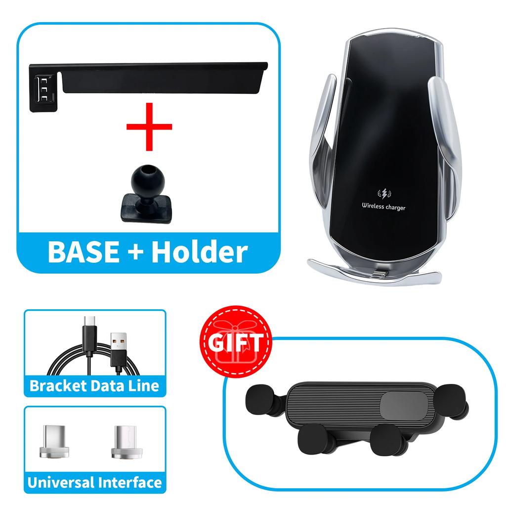 for BMW X7 2024 2025 G07 Car Phone Holder Screen Fixed Navigation Bracket Base Wireless Charging