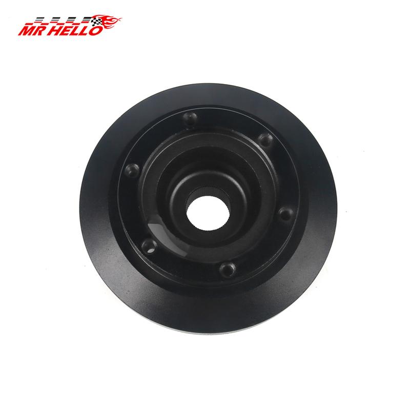 E46H Aluminum Steering Wheel Short Hub Adapter Quick Release Boss Kit for BMW Z4 Z4M E85 2001-2006