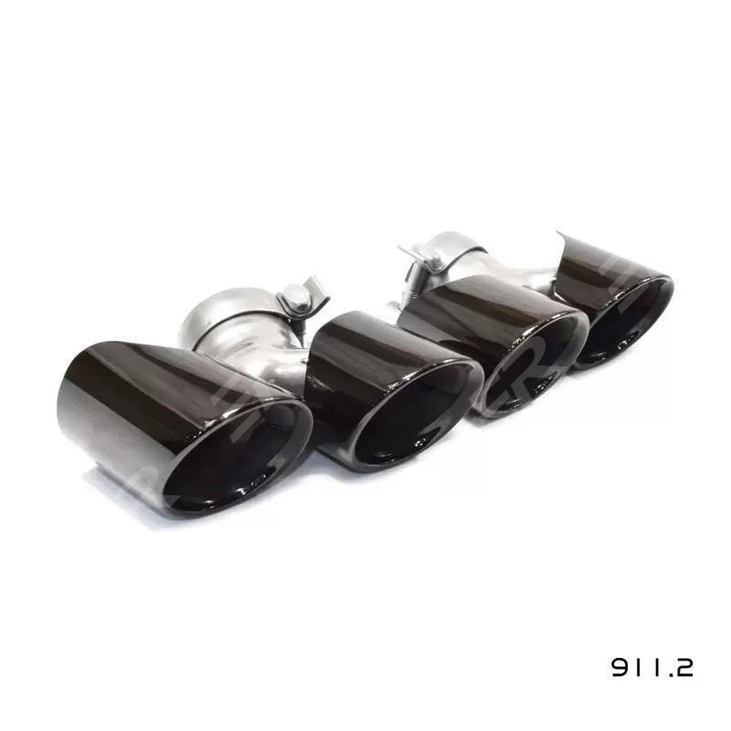 Stainless Steel Muffler Upgrade for 2016-2019 Porsche 911.2 Exhaust Tailpipe and Tip