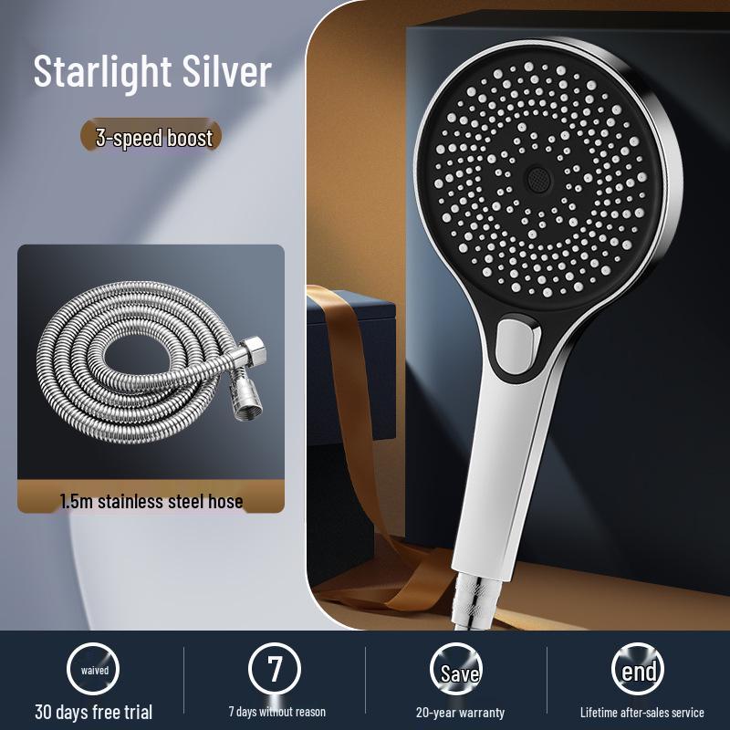 High-Pressure Large Panel Shower Head Set for Powerful Water Flow
