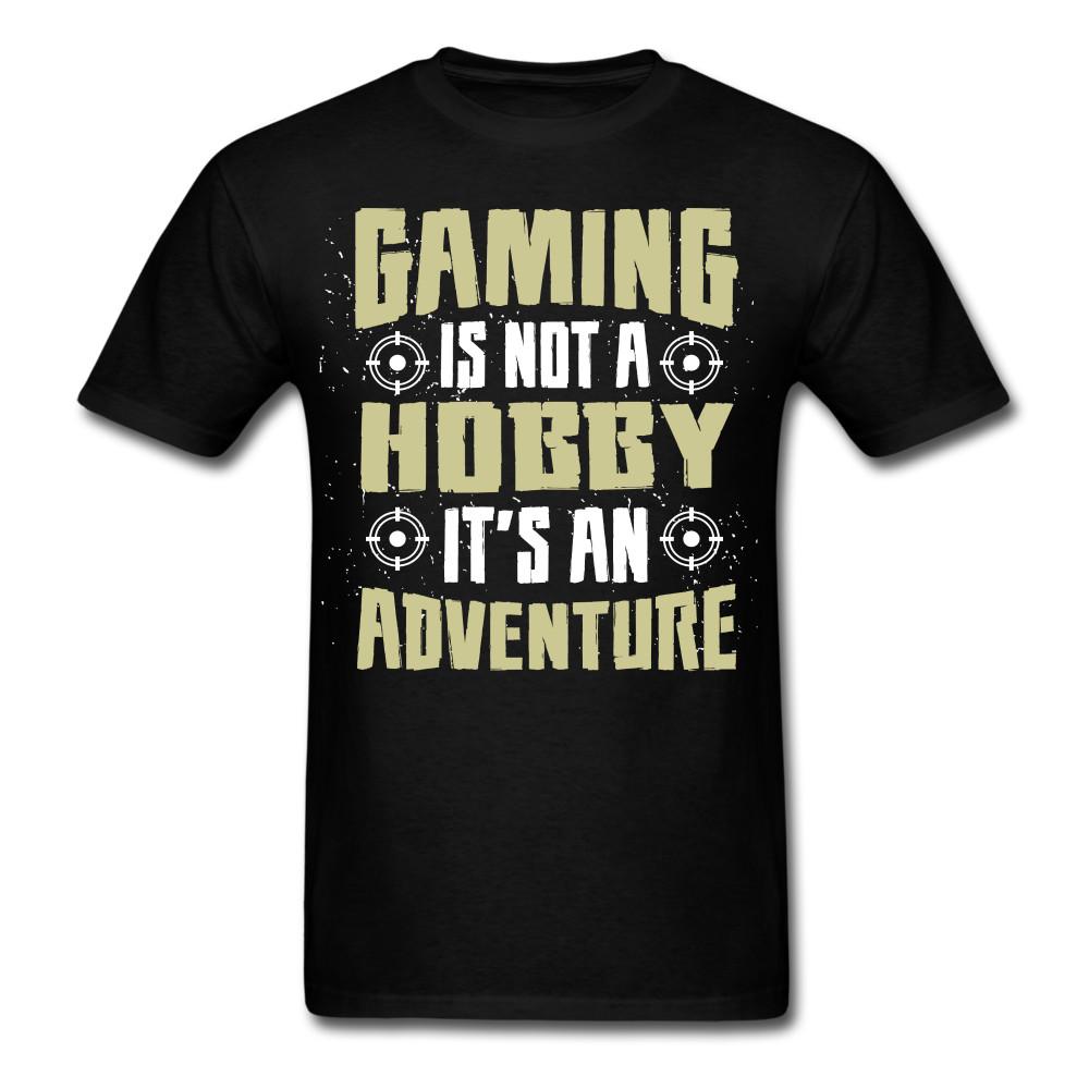 

Gaming is not a Hobby its an adventure shirt Gaming Lover Gift for Gamer T-Shirt XL
