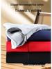 Men's Warm Hua Cotton Stand Collar Hoodie Jacket, 320g, Thickened, Versatile Casual Zip-Up - Perfect for Spring and Autumn