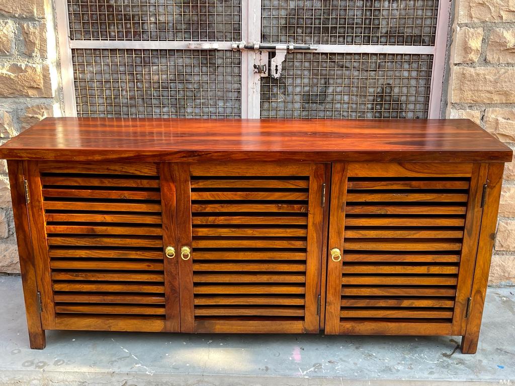 Wooden Sideboard Cabinet Storage Self | Cupboard Bedside Furniture, Nightstand Door Console Home Decor Furniture | Farmhouse Furniture Art