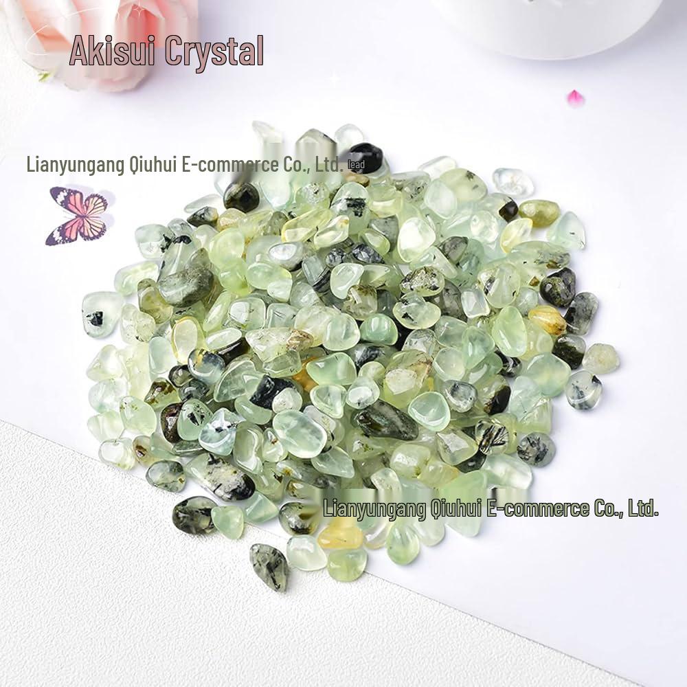 Prehnite Crystal Stone for Purifying/Demagnetizing - Ideal for Fish Tanks, Flower Pots, or Buddha Offerings