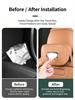 For Zeekr 9X Car Tissue Box Seat Back Drawn Paper Bag Hanging Storage Tissue Bag Interior Modification Leather Accessories