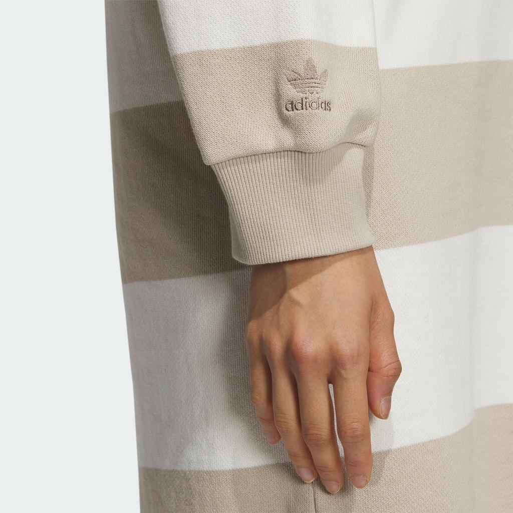 Adidas Originals Sportswear Dress With Long Sleeves Women Dress Light-Brown IN1063