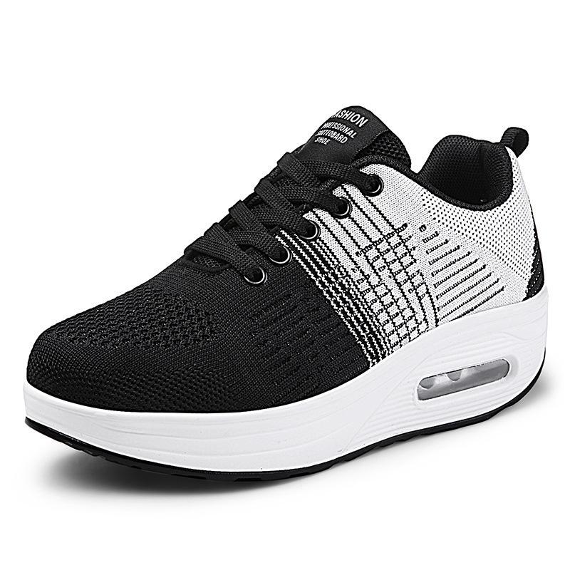 Summer cross ytterbium outdoor large size mesh shoes rocking shoes air cushion mesh shoes sports shoes cover feet
